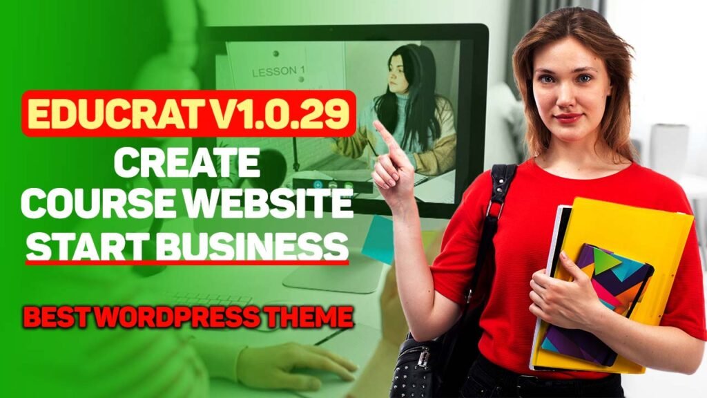 Educrat v1.0.29 - Best WordPress Theme for Your Online Course Website