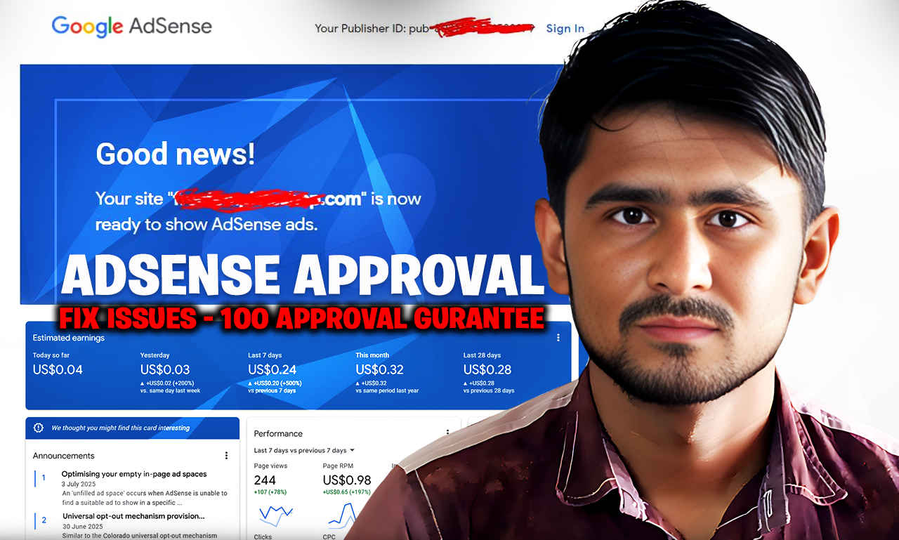 Unlimited AdSense Approval: The New Method for 2025