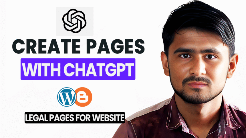 How to Create Legal Pages for Your Website Using ChatGPT