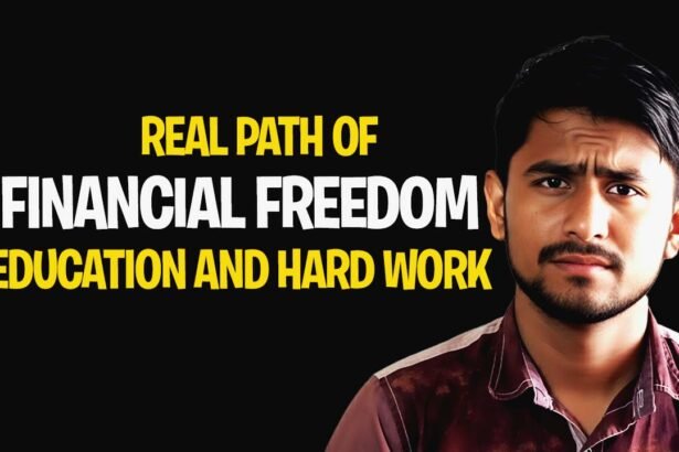 The Real Path to Financial Freedom: Education & Hard Work | MohiRDO