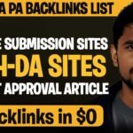 dofollow backlinks instant approval