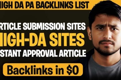 dofollow backlinks instant approval